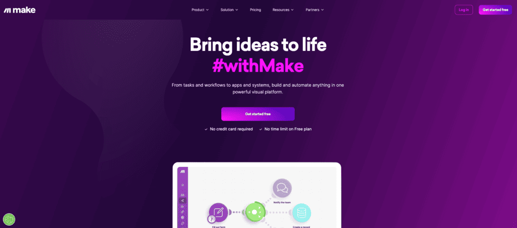 A purple website with an API for Nonprofits.